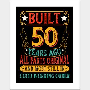 Built 50 Years Ago All Parts Original Posters and Art